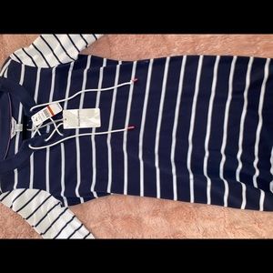 Tommy bahama blue and white dress